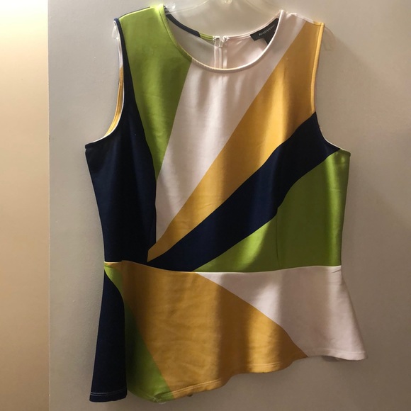 ashley stewart peplum top